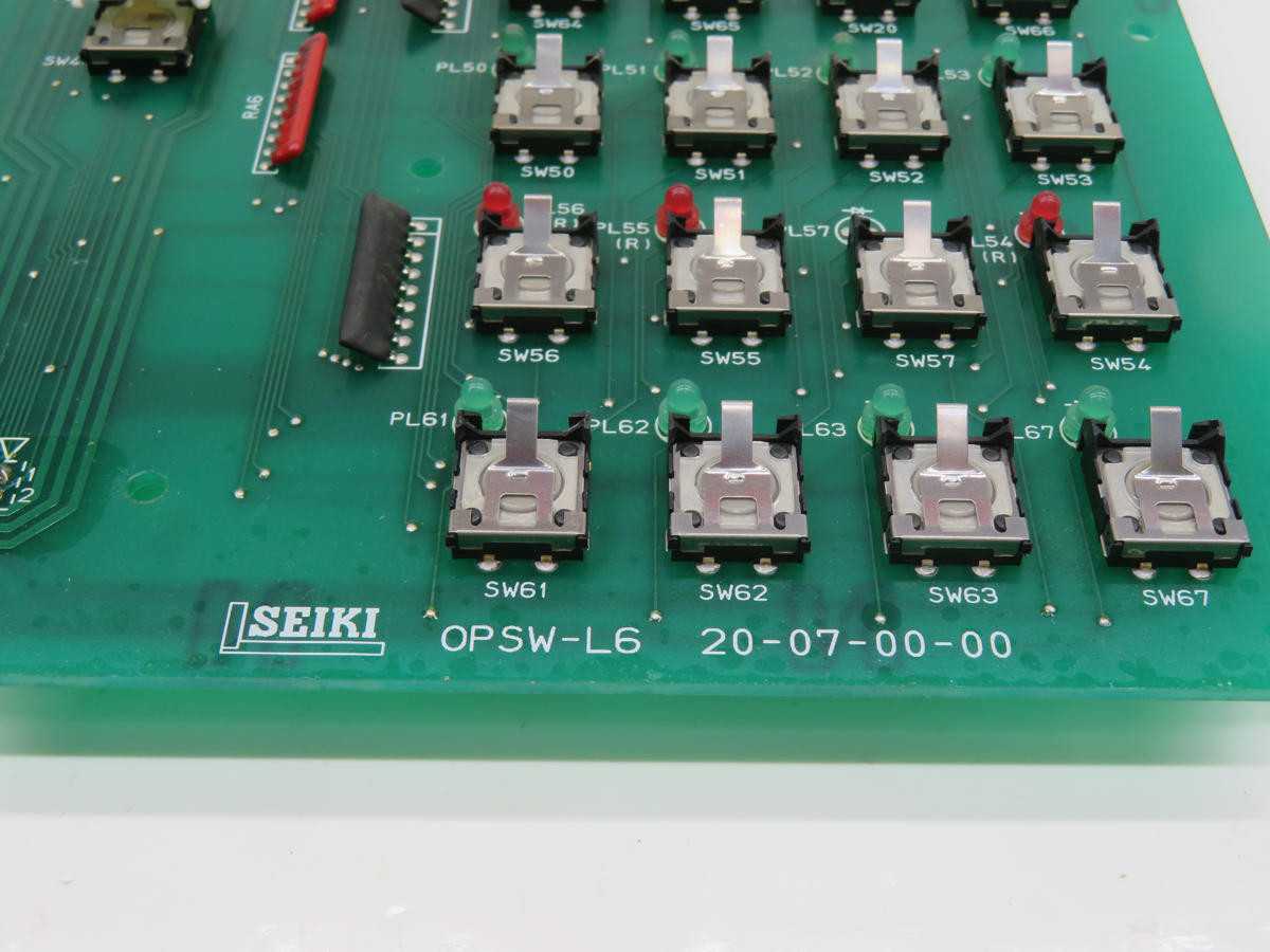 Seiki OPSW-L6 Circuit Board Module T211060 - High Performance Component - PCB CIRCUIT BOARDS