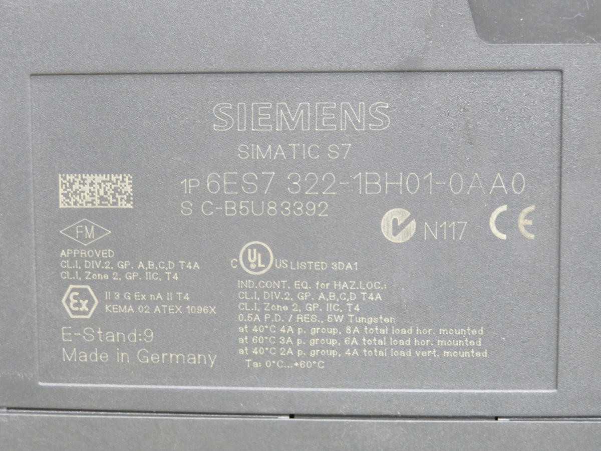 SIEMENS
6ES7 322-1BH01-0AA0 SIMATIC S7 SIMATIC S7 AS-INTERFACE T214626 - PCB CIRCUIT BOARDS