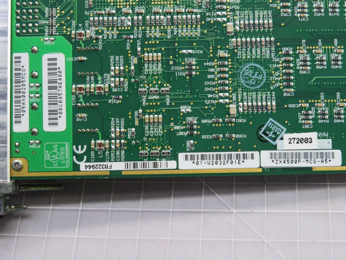 ZNYX NETWORKS ZX4500P-MCG-A5 COMPACT PCI BOARD T252569 - PCB CIRCUIT BOARDS