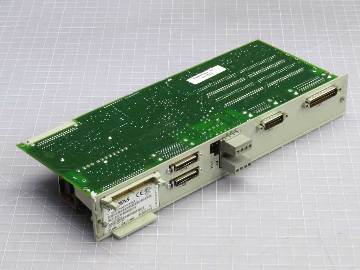 SIEMENS 6SN1118-0DJ23-0AA2 PERFORMANCE MODULE T259187 - SERVO DRIVES