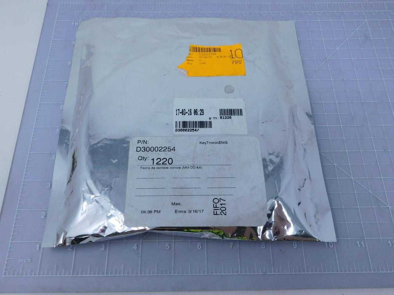 Lot Of 1200 Keytronic D30002254 Components T118094 - ELECTRICAL COMPONENTS