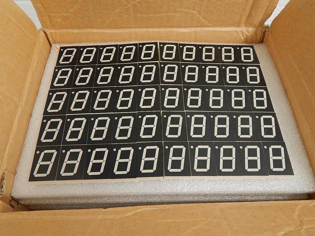 LOT OF 600 AOS-A1001G DIGIT NUMBER LED'S T101474 - DISPLAYS