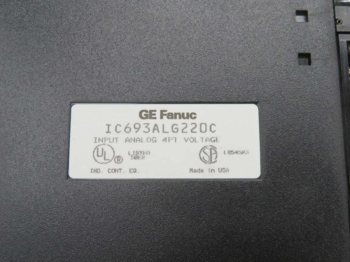 GE FANUC IC693ALG220C Input Module T230536 - High Performance Automation Solution - INDUSTRIAL PARTS