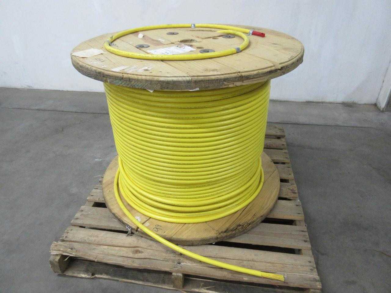 ADC 1274284 E102042-OFN-FT4 103753189-01 REV C 1650 FT SINGLE MODE FIBER OPTIC CABLE 48 FIBER T10129 - FIBER OPTIC CABLE