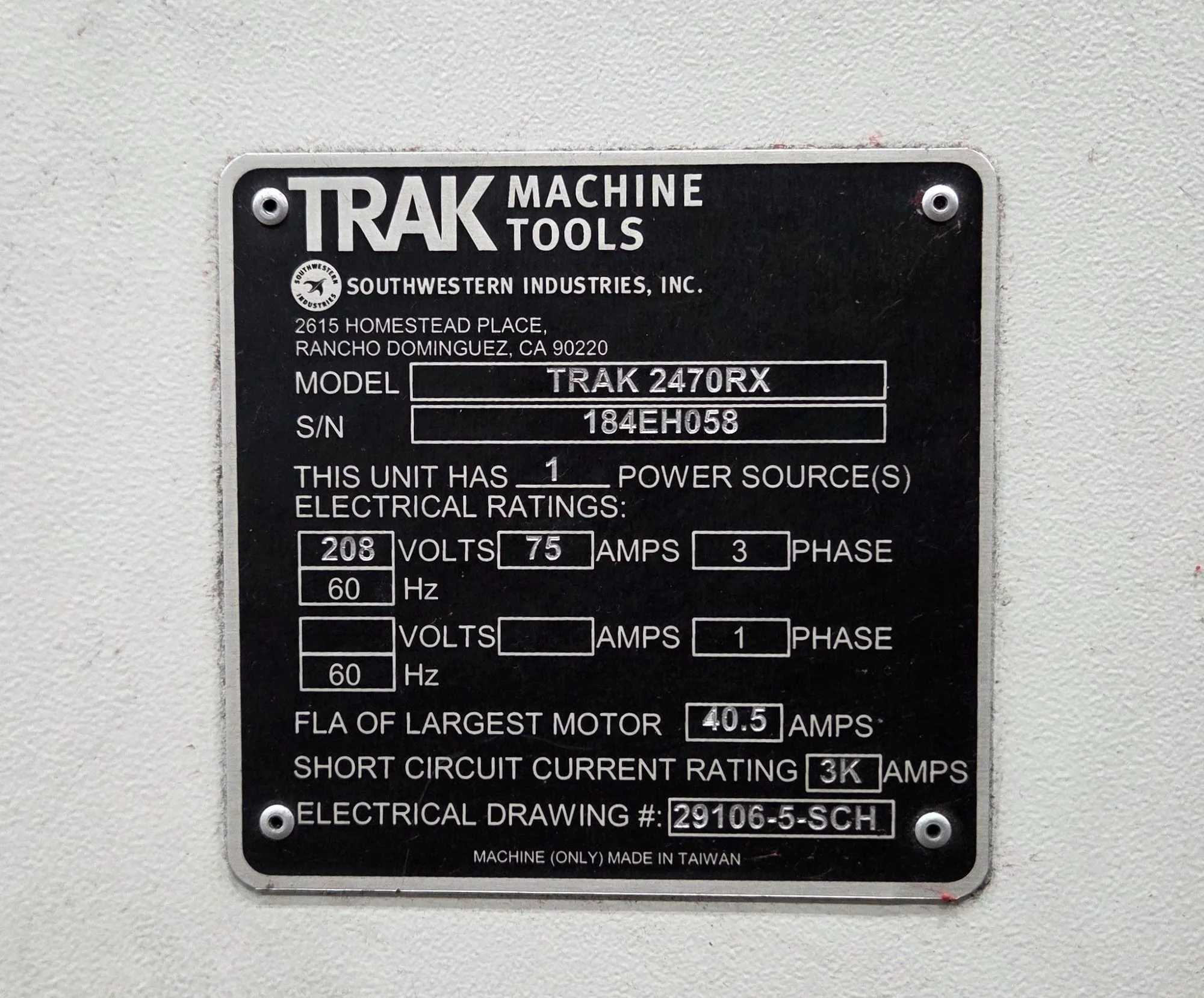 2018 SWI TRAK 2470RX Precision CNC/Manual Toolroom Lathe - CNC LATHES