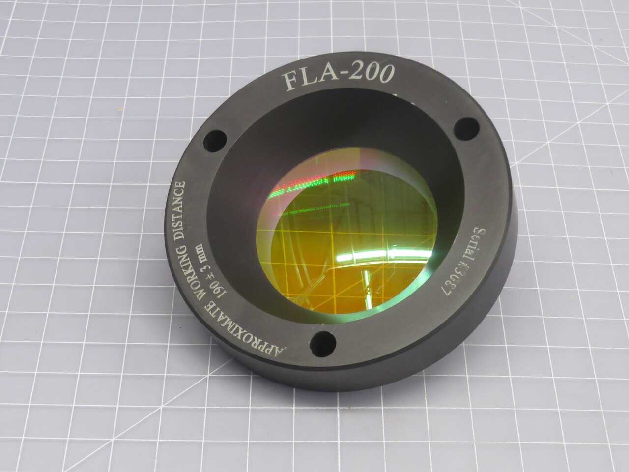 FLA-200 F-THETA LENS - INSPECTION CAMERAS