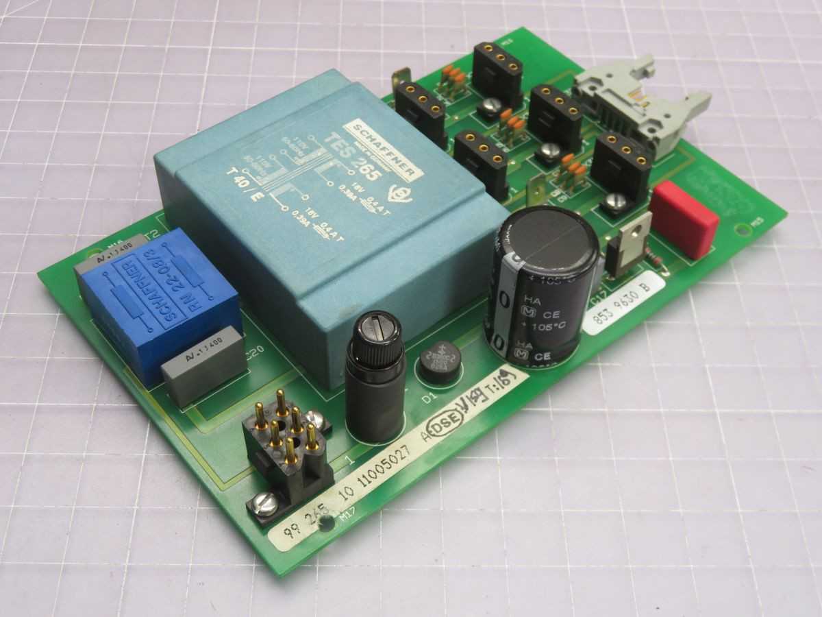 CHARMILLES CT8141850 CIRCUIT BOARD T250194 - POWER SUPPLIES