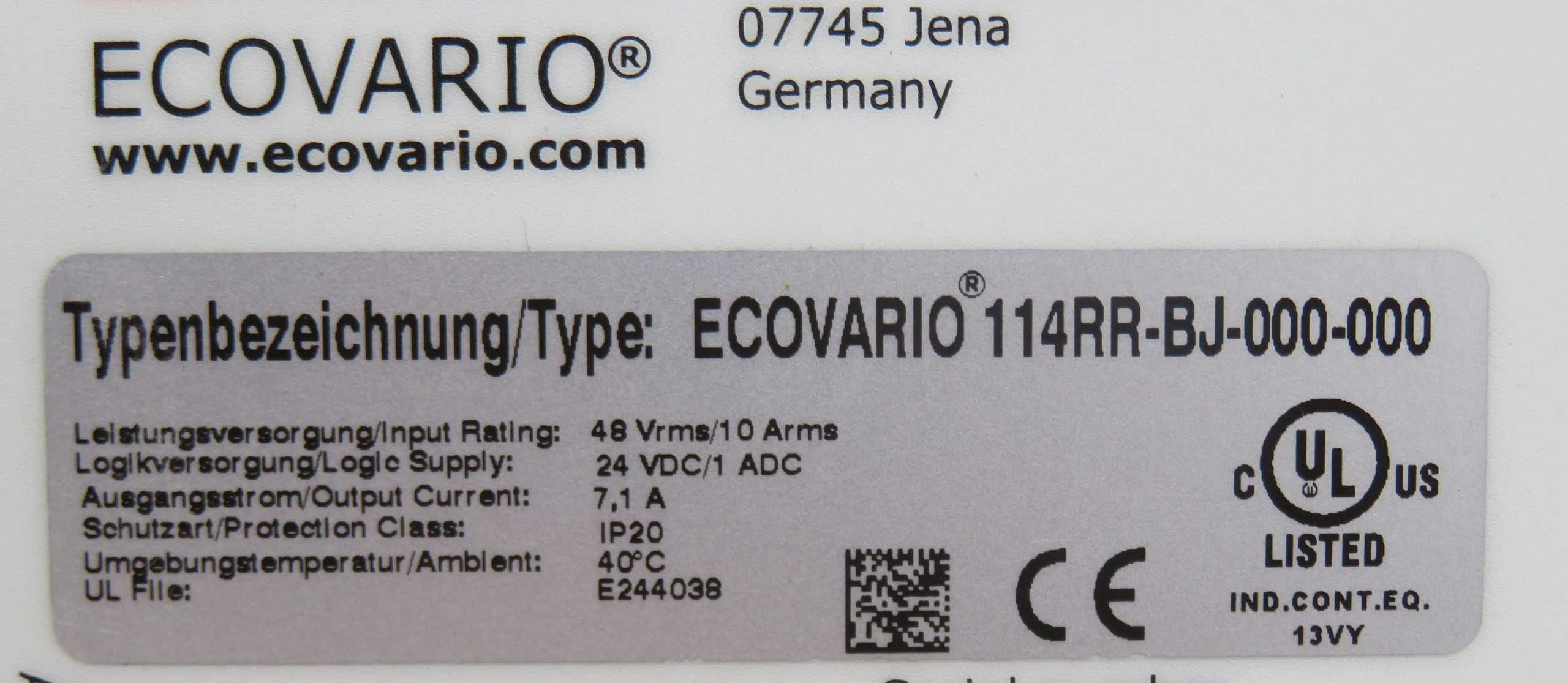 JENEAR ANTRIEBSTECHNIK (JAT) 114RR-BJ-000-000 JENAER ANTRIEBSTECHNIK 114MM-FRAME RR SERVO MOTOR - SERVO MOTORS
