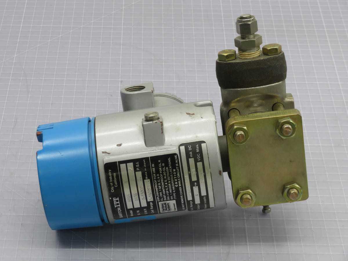 ITT 6005 Pressure Transmitter T216908 - High Accuracy, Reliable Performance - PRESSURE TRANSMITTER