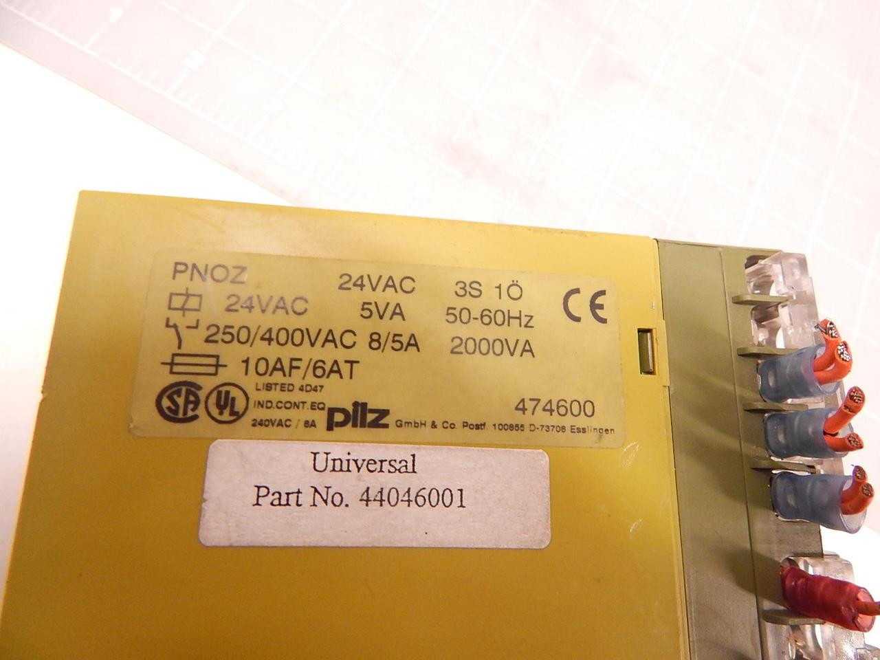 PILZ PNOZ SAFETY RELAY T77125 - SWITCHES