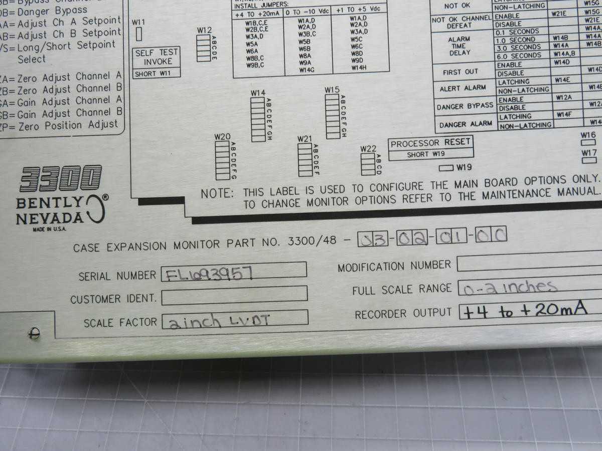 BENTLY NEVADA 3300/48-03-02-01-00 CPU/CONTROL BOARD T229377 - PCB CIRCUIT BOARDS