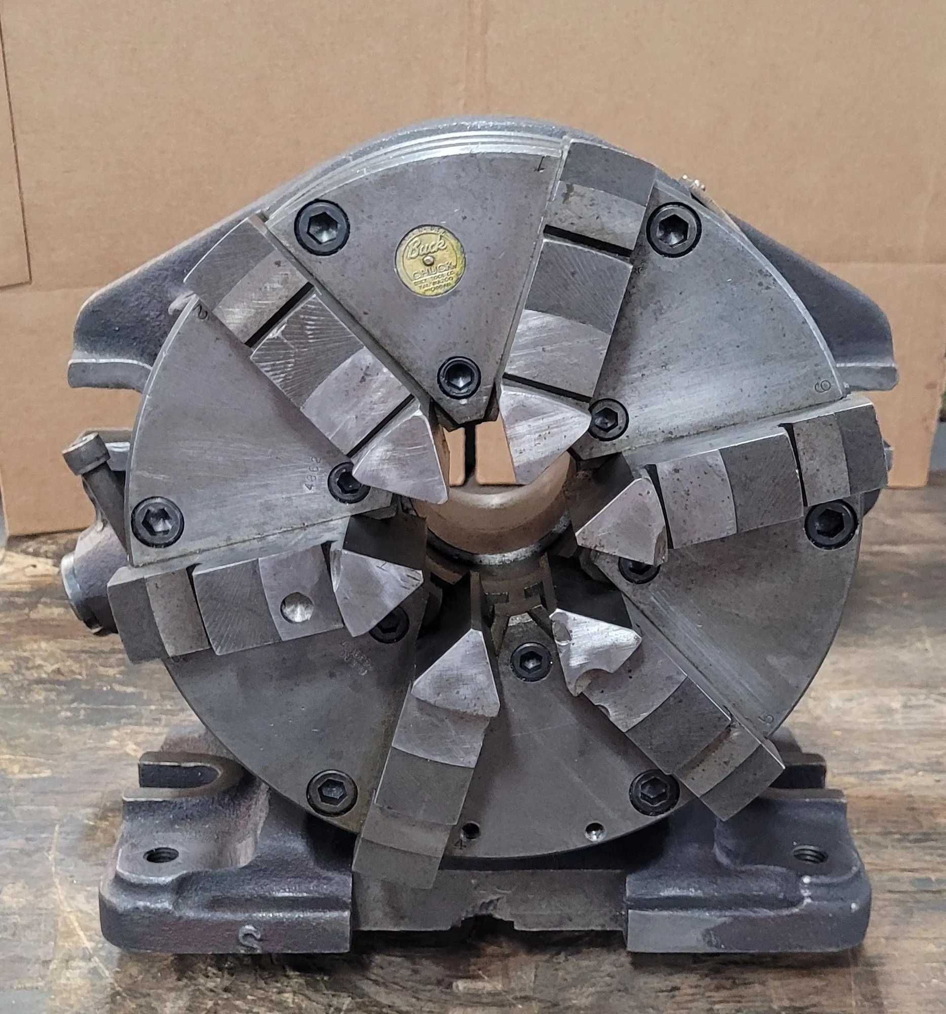 Hartford Special Super Spacer With Buck 8-1/4 In. 6-Jaw Chuck - MACHINING ACCESSORIES & TOOLING