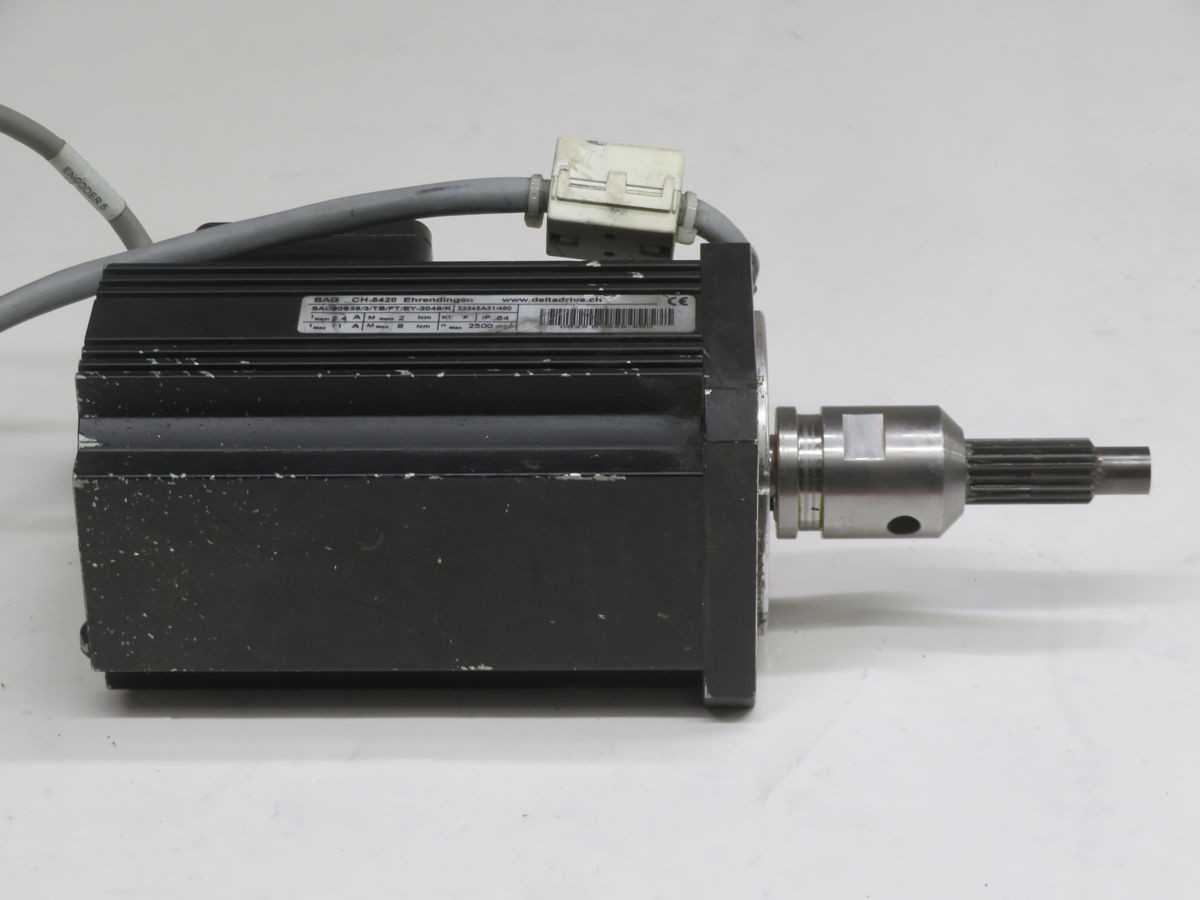 DELTA DRIVE SAC90S25/3/TB/FT/EY-2048/K SERVO MOTOR T255111 - SERVO