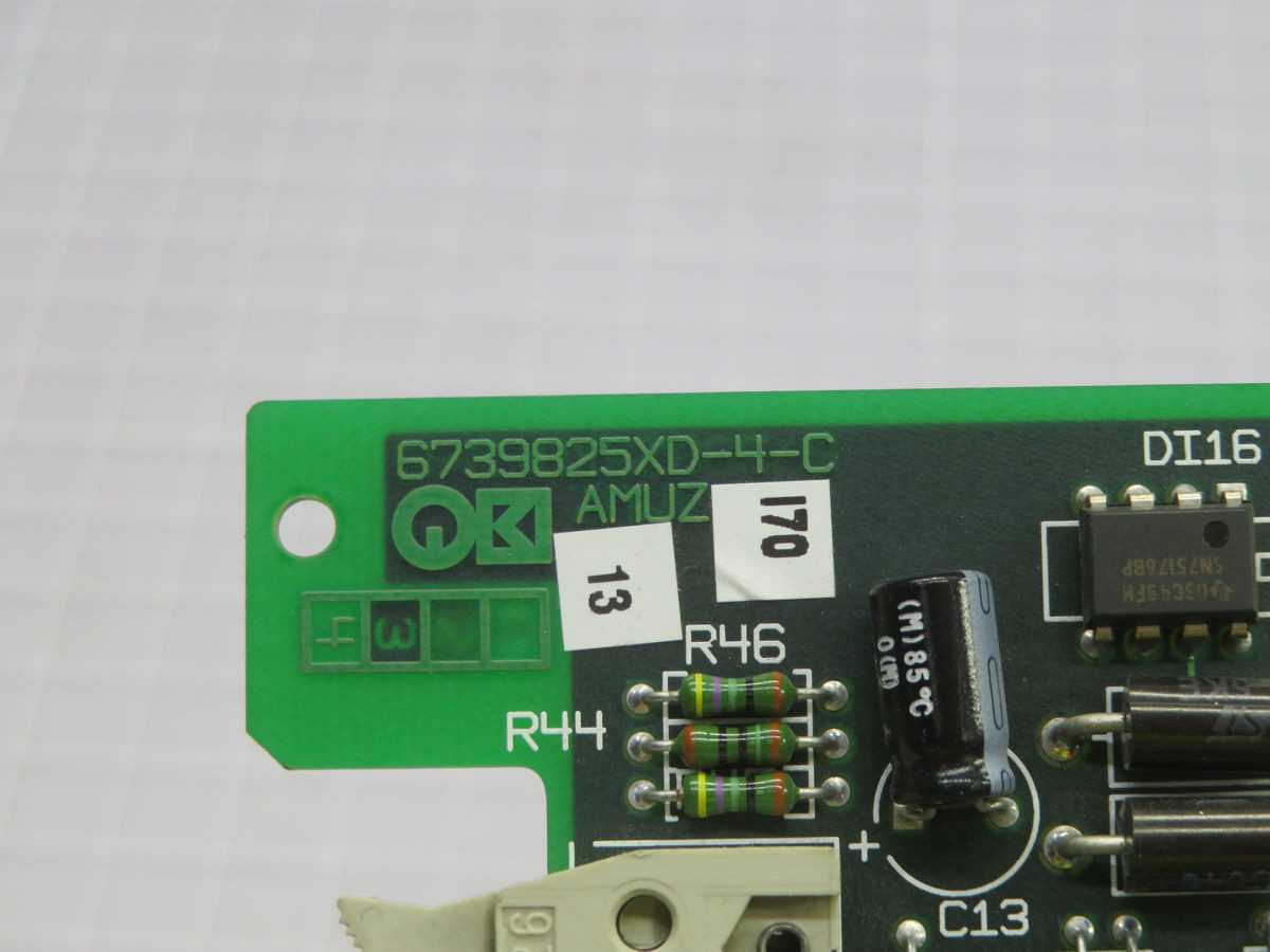 AMUZ 6739826 6739825XD-4-C CIRCUIT BOARD T260745 - PCB CIRCUIT BOARDS
