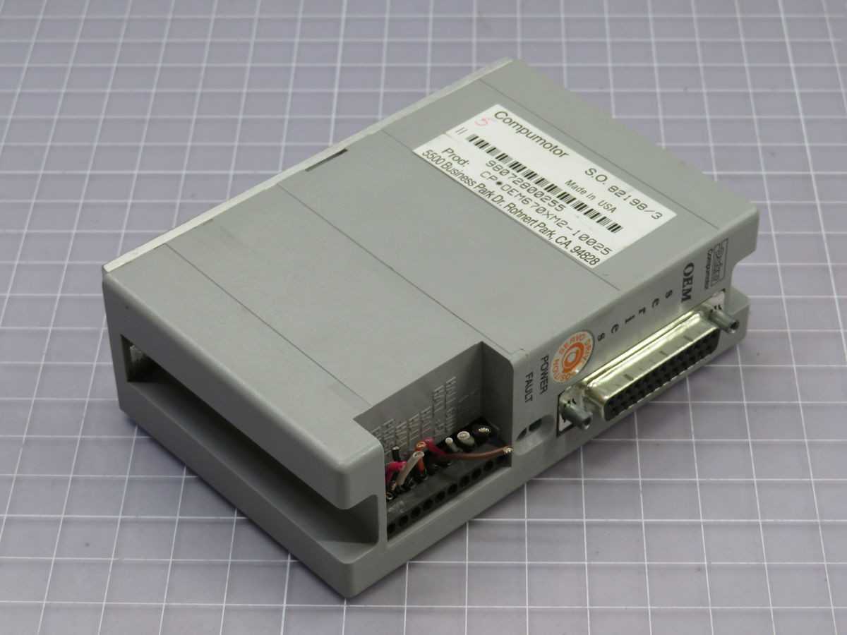 PARKER CP*OEM670XM2-10025 COMPUMOTOR SERVO AMPLIFIER DRIVE T253634 - SERVO