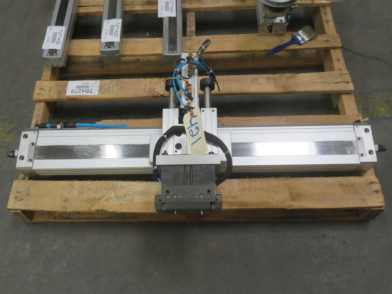 PHD SLD84 X 75-AE-AR-DB-H47-J8-M-PB PNEUMATIC COMPACT THRUSTER SLIDE ASSY T271422 - GUIDED SLIDE CYLINDER