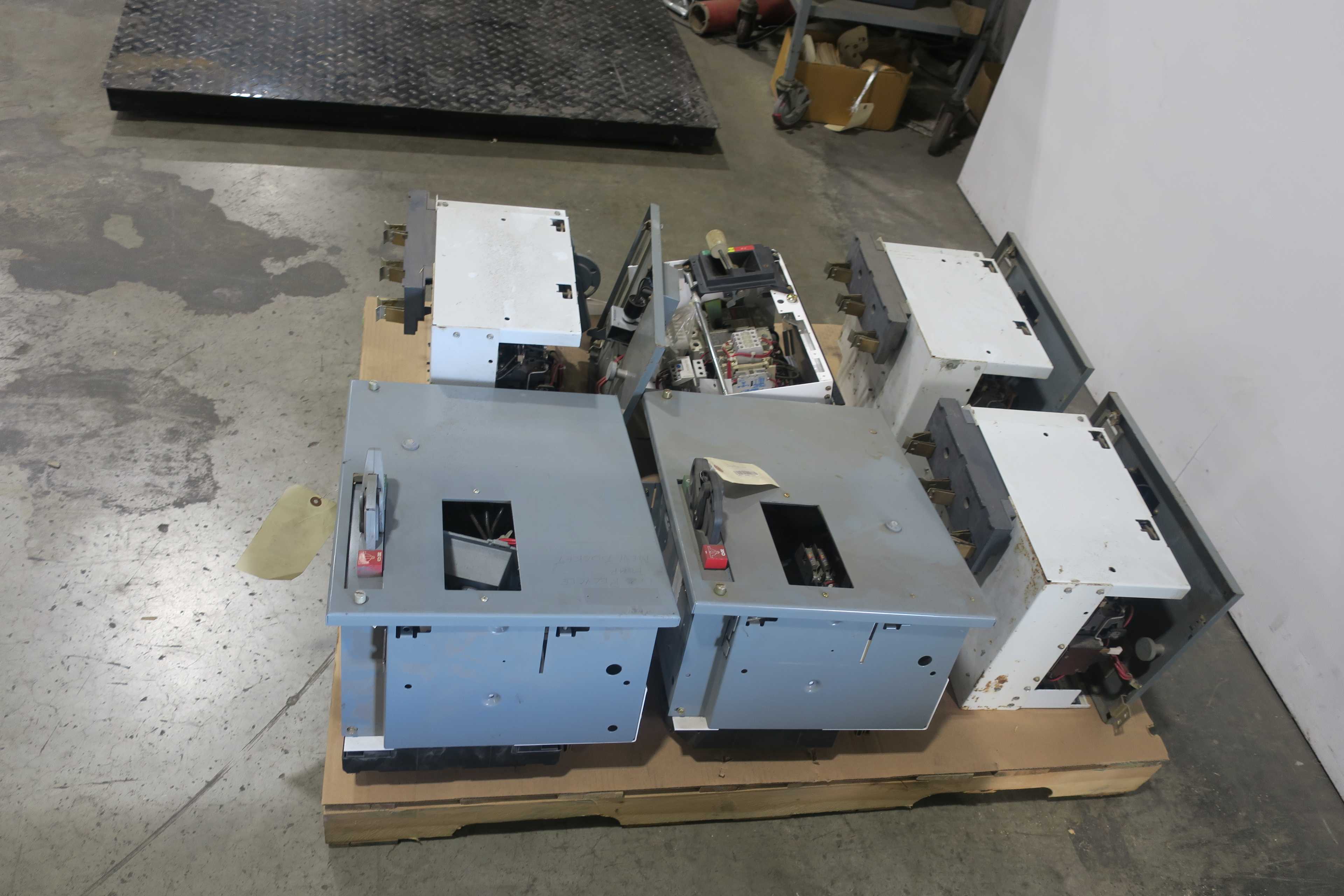 SKU 1786317 - 2 PALLETS OF ASSORTED MCC BUCKETS - ELECTRICAL COMPONENTS
